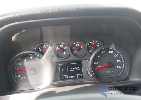 2020 Chevrolet Silverado 1500 4Wd Short Bed Custom z USA, uszkodzony, nr VIN 3GCPYBEHXLG121233